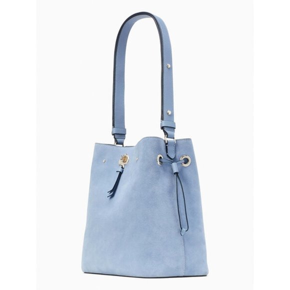 kate spade Bags Nwt Kate Spade Marti Large Bucket Bag Blue Color